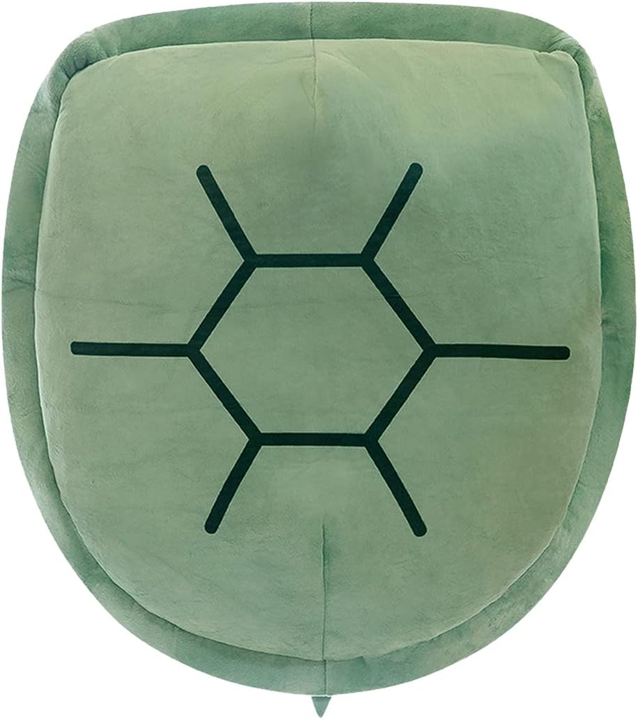 Almohada de concha de tortuga portátil, disfraz de animal de peluche, divertido juguete de vestir, divertido juguete de cosas para llevar, regalos