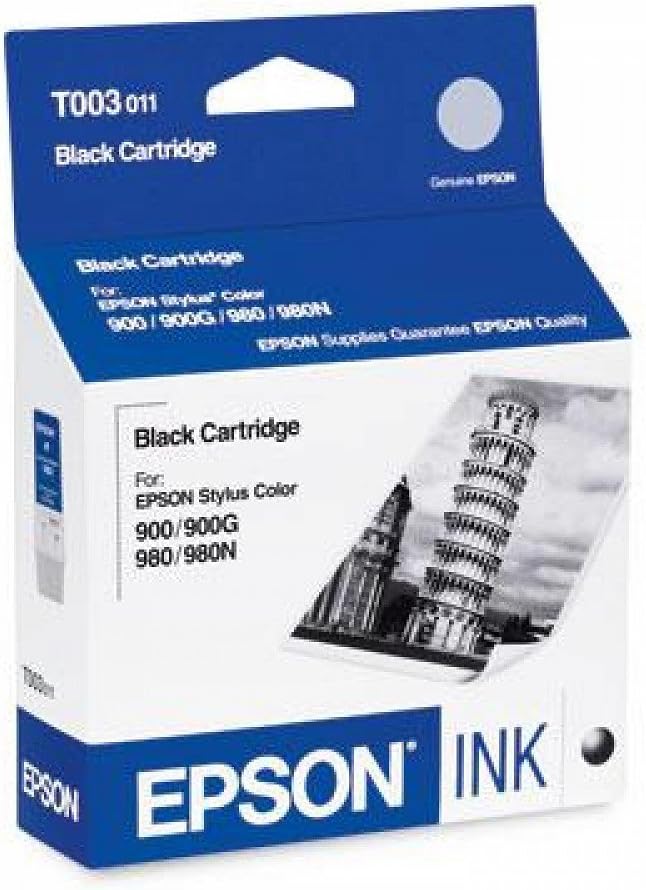 Epson T003011 – Tinta T003011, rendimiento de 840 páginas, negro