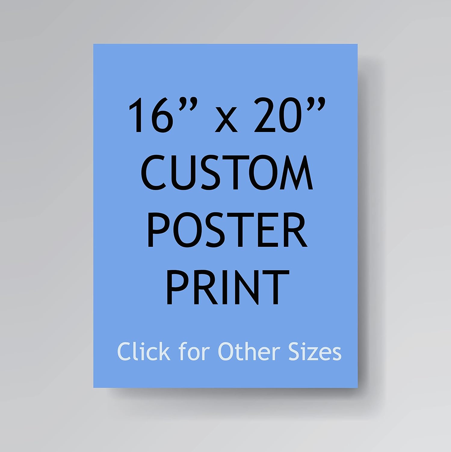 Pera Print – Sube tu imagen o foto – Impresión personalizada de foto a póster, impresiones artísticas de pared (16 x 20 pulgadas)