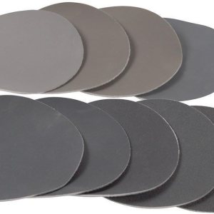 Paquete surtido de discos de gancho y bucle de 5 pulgadas, abrasivos de micromalla Paquete surtido de discos de gancho y bucle de 5 pulgadas, abrasivos de micromalla