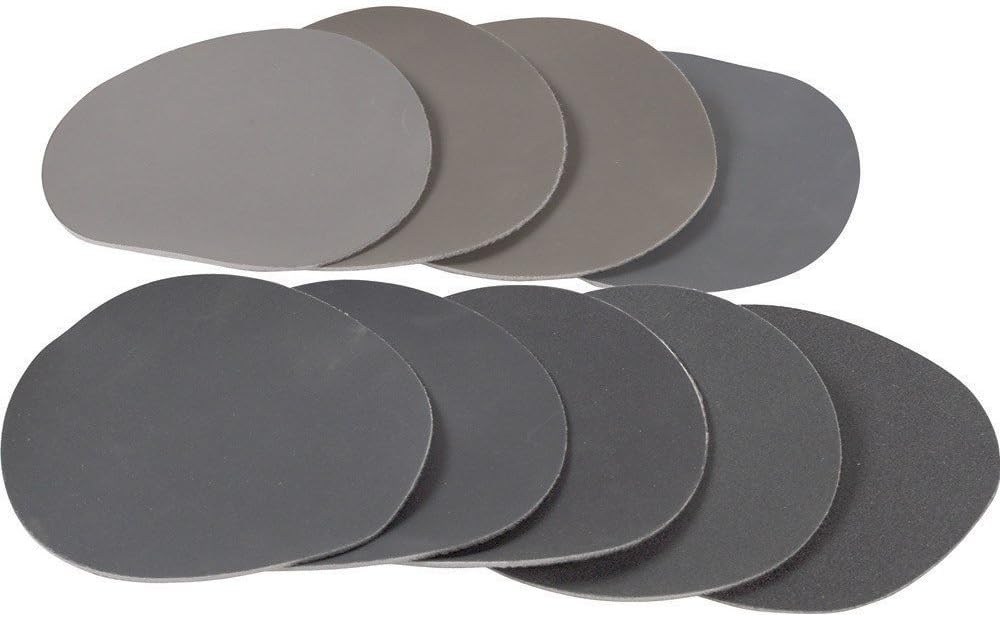 Paquete surtido de discos de gancho y bucle de 5 pulgadas, abrasivos de micromalla