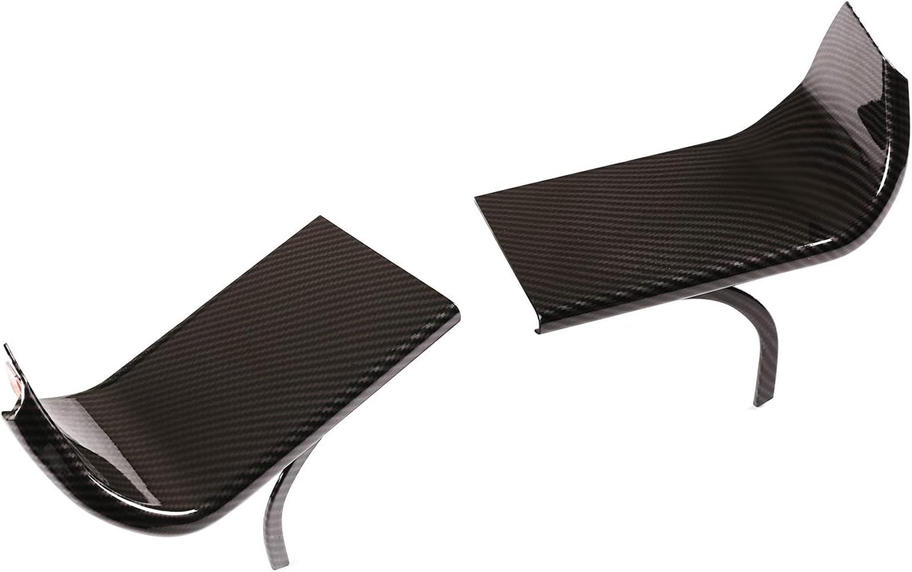 CHEYA Cubierta decorativa para tablero de instrumentos de automóvil ABS para Land Rover Defender 110 2020 (estilo de fibra de carbono)