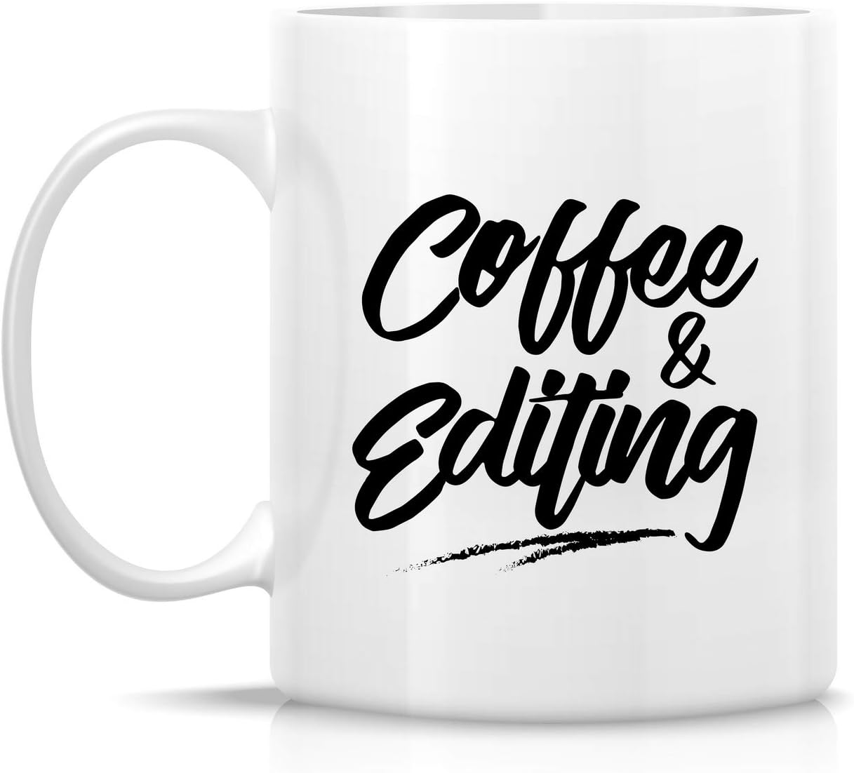 Retreez Funny Mug  Taza de café y cámara de edición para fotógrafos de cerámica de 11 onzas  Divertido, sarcasmo, sarcástico, motivacional, regalos