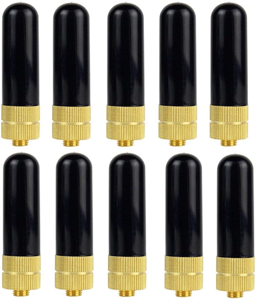 Retevis Antena de radio de 2 vías, antena SMA-F de 136-174400-480MHz compatible con BaoFeng UV-5R BF-888S UV-82 Retevis RT29 RT-5R RT86 RB25 RB85