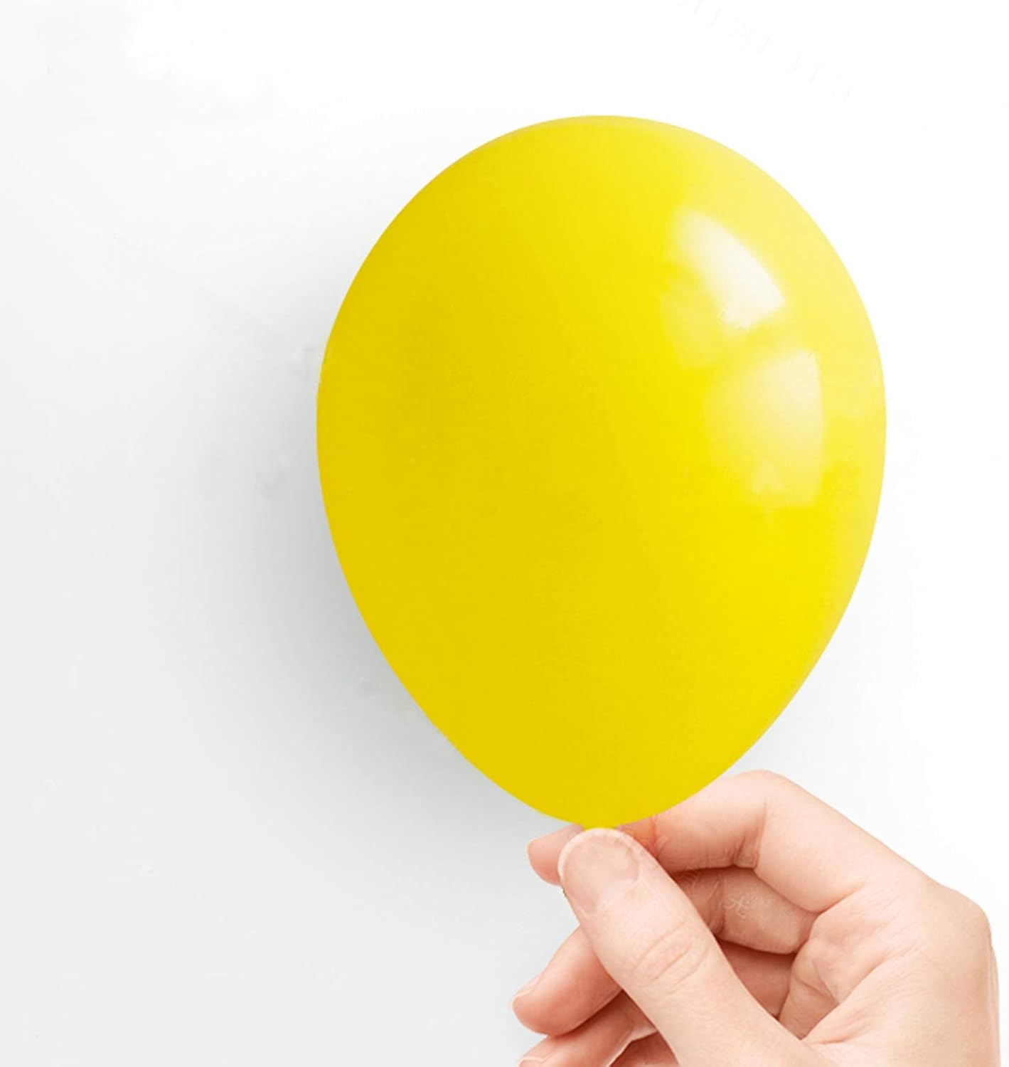 Globos amarillos de 5 pulgadas, 50 unidades, globos de látex para fiesta, baby shower, helio, globo de cumpleaños amarillo