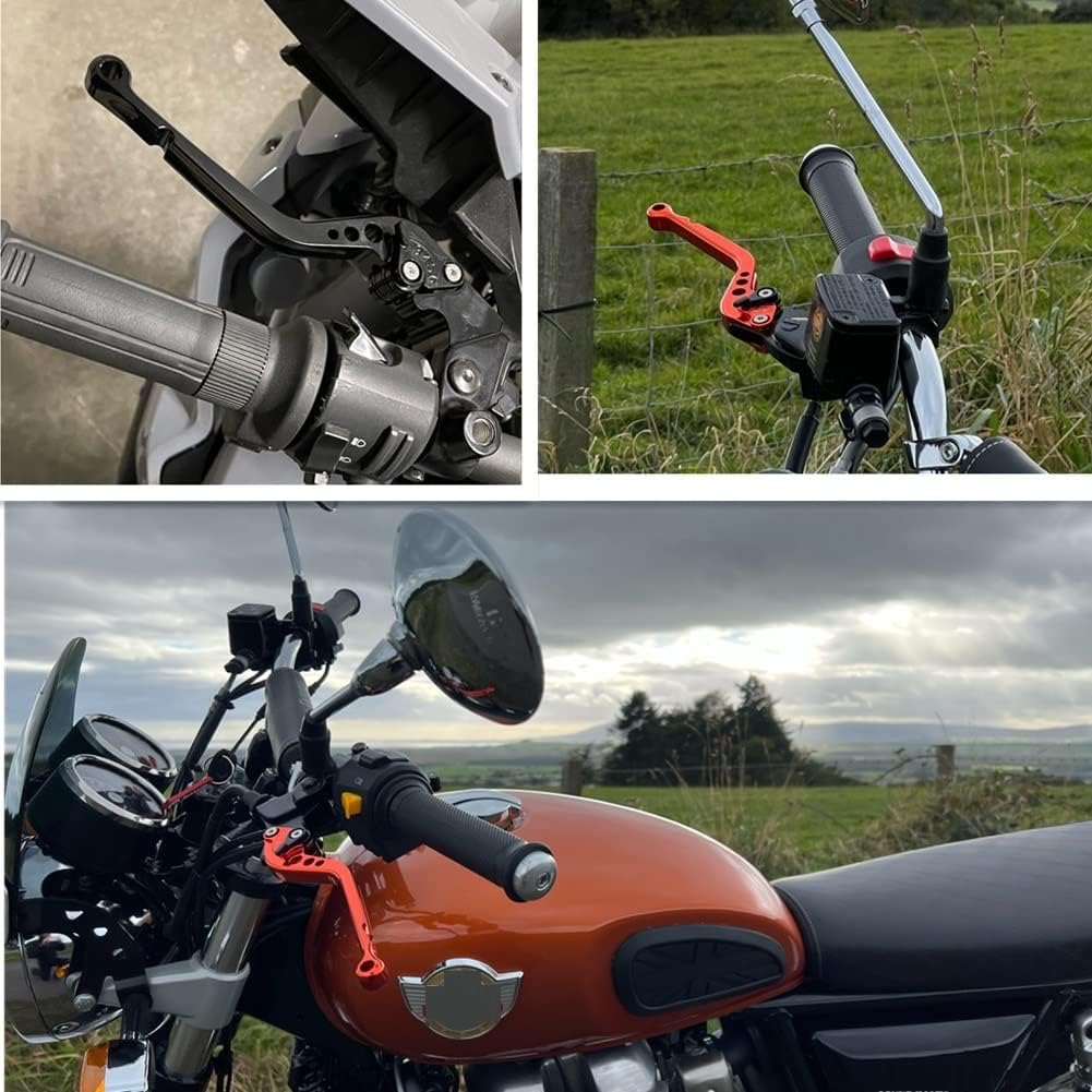 DOUKI Para Kawasaki para VERSYS 650 1000 2015-2020 2021 Palancas de embrague de freno largo de motocicleta ajustable CNC aluminio palancas de freno