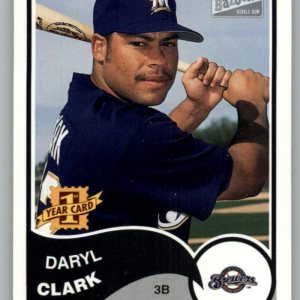 2003 Bazooka #147 Daryl Clark NM-MT RC Rookie Milwaukee Brewers Baseball MLB 2003 Bazooka #147 Daryl Clark NM-MT RC Rookie Milwaukee Brewers Baseball MLB
