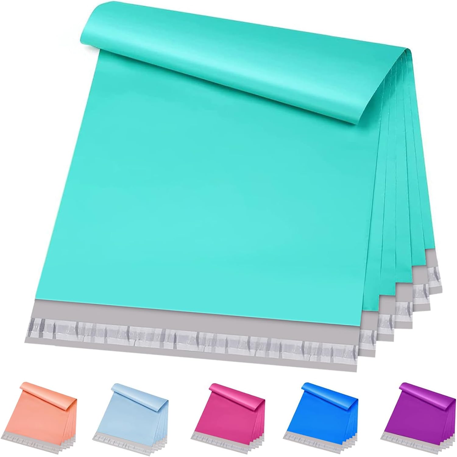 Metronic Sobres de polietileno de 12 x 15.5 pulgadas, paquete de 100 bolsas de envío, bolsas de correo adhesivas fuertes, impermeables y a prueba de