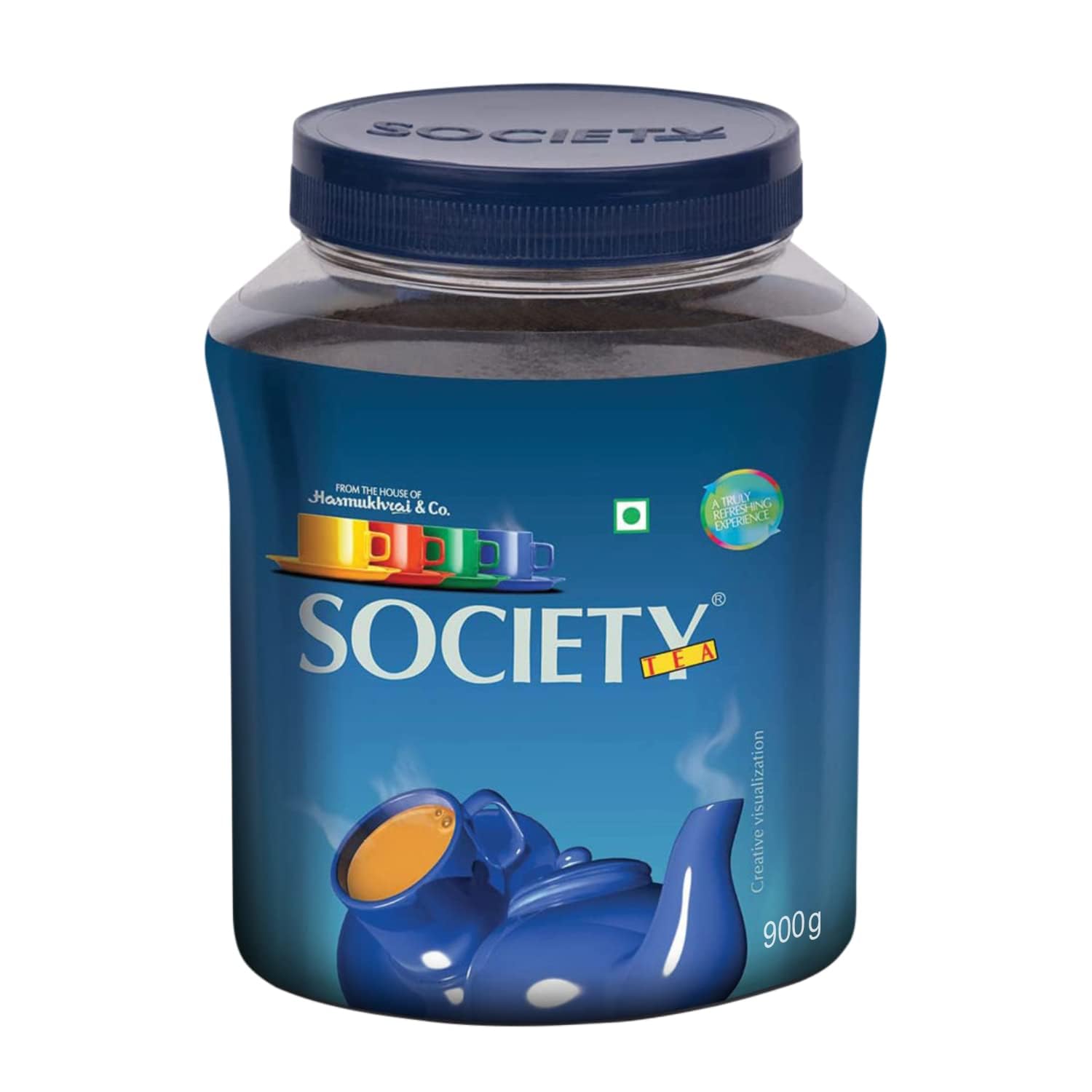 Society Pure Assam Leaf Tea CTC, 32 onzas, 450 tazas, té negro indio orgánico, té Assam puro surtido, rico gránulos de Assam Chai-té con