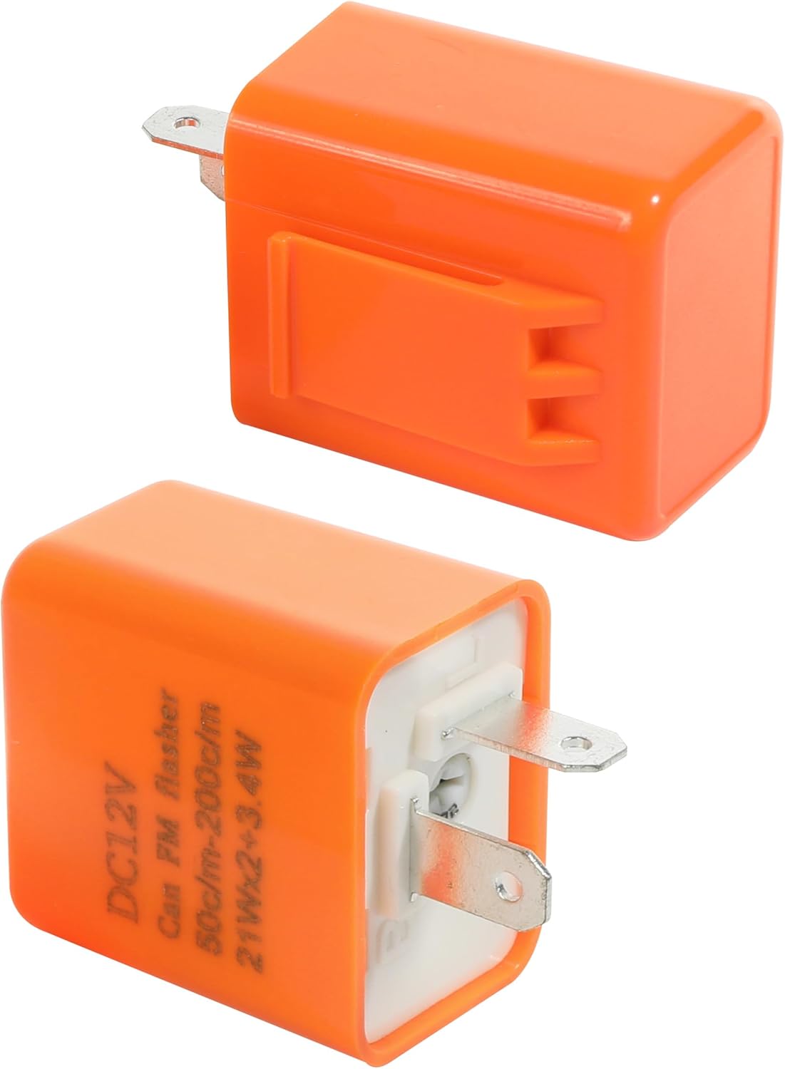 Relé intermitente LED de 2 pines, relé de señal de giro, accesorios de automóvil, relé intermitente electrónico de 2 pines, relé intermitente de