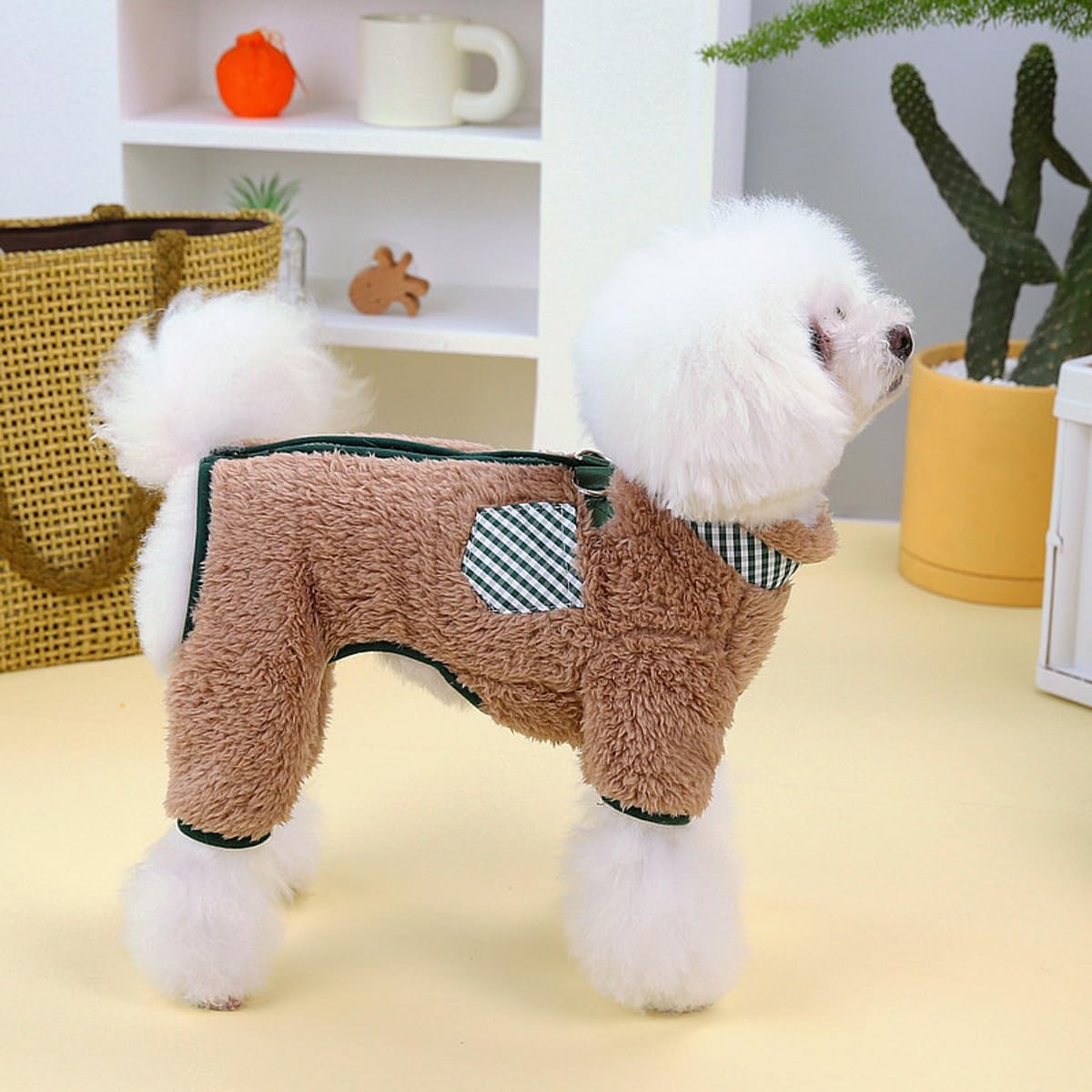 Abrigo de invierno para perro, pijamas de Navidad para cachorros, suéteres para perros, overoles para cachorros, ropa para perros pequeños, trajes