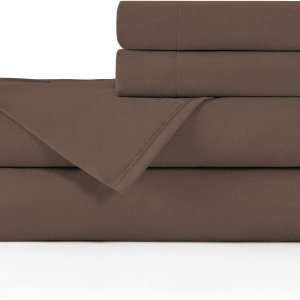 Oeko-Tex – Juego de sábanas tamaño individual XL, transpirables y refrescantes, sábanas extrasuaves, bolsillos profundos, ajuste fácil, juego de 3 Oeko-Tex – Juego de sábanas tamaño individual XL, transpirables y refrescantes, sábanas extrasuaves, bolsillos profundos, ajuste fácil, juego de 3