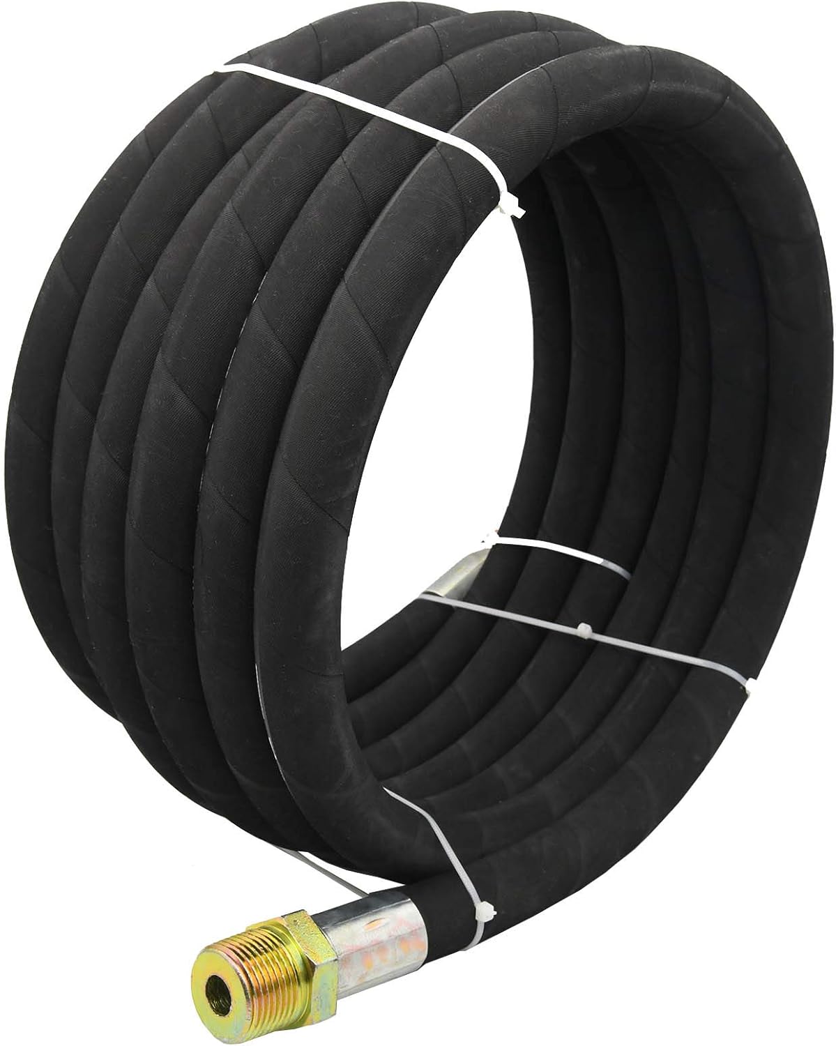 BOOTOP PIN – Manguera de transferencia de combustible de 34 pulgadas, manguera de transferencia de combustible de granja con accesorios, para