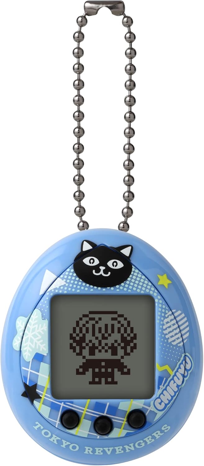 Tamagotchi Nano x Tokyo Revengers – Figura de vinilo Chifuyu, HugmyTamagotchi