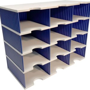 Ultimate Office TierDrop Jumbo Clasificador de pared alta de 12 compartimentos Ordena documentos, formularios y correos Características de Ultimate Office TierDrop Jumbo Clasificador de pared alta de 12 compartimentos Ordena documentos, formularios y correos Características de