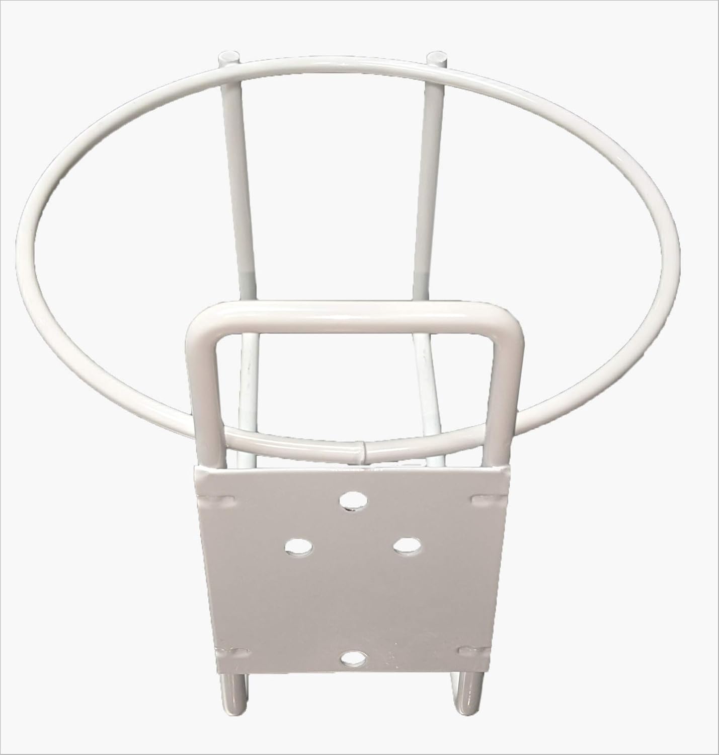 Soporte para jarra de galón montado en la pared con accesorios incluidos, marco de acero resistente y soporte fabricado en Estados Unidos, estante