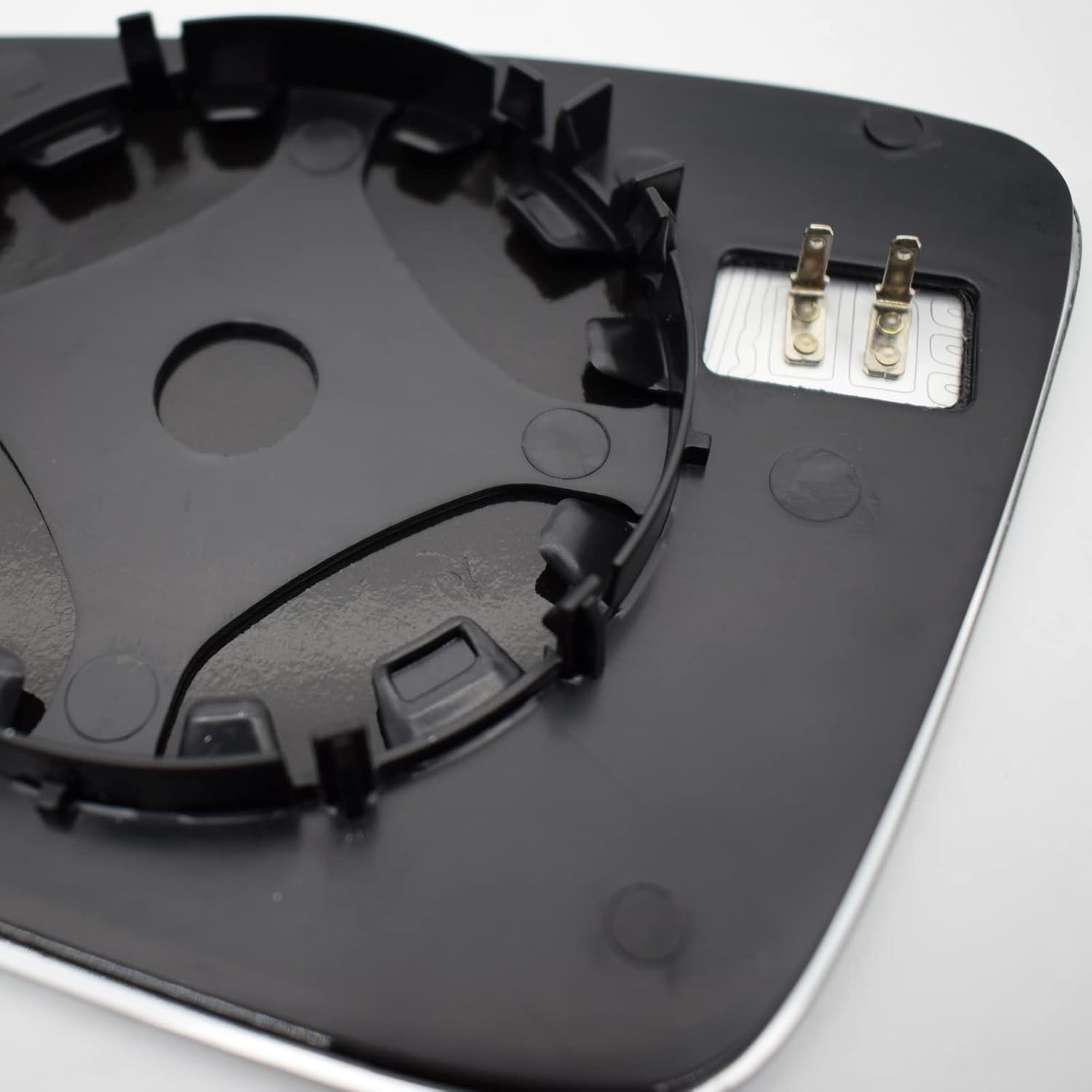 AUTOXBERT Espejo lateral del pasajero calentado para Passat Jetta Beetle 2011 2012 2013 2014 2015 2016 2017 2018 con placa de respaldo