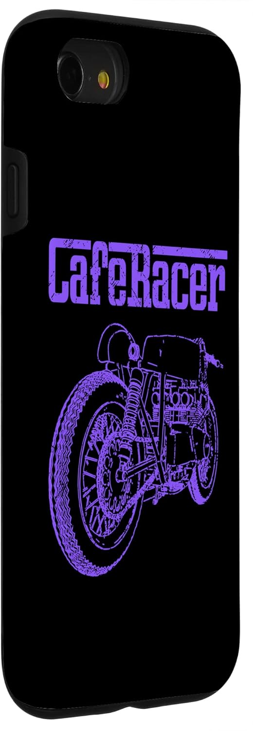 iPhone SE (2020)  7  8 Cafe Racer Biker Men Women Adult Teens Boys Girls Kids Youth Case