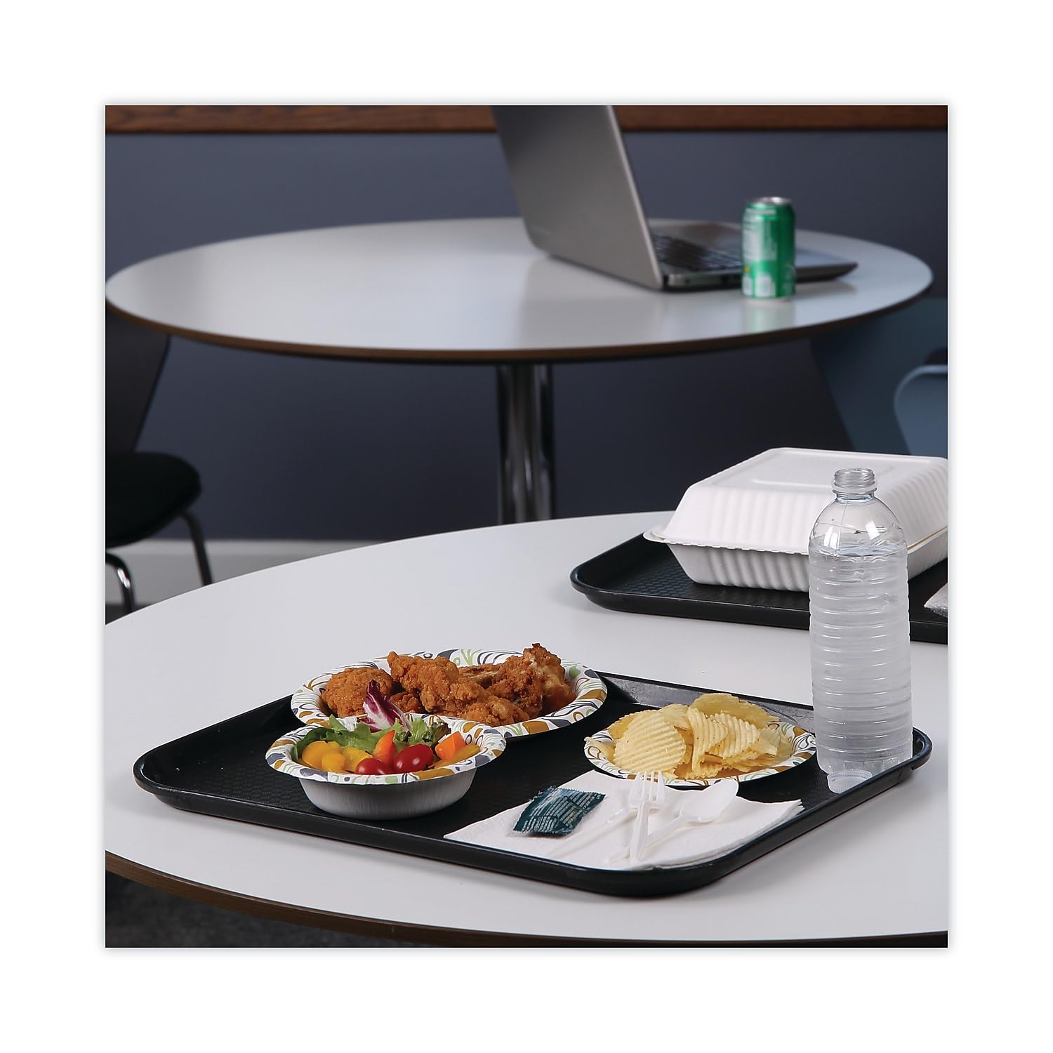Boardwalk DEER12BOWL Deerfield – Cuenco de papel impreso, 12 onzas, 50 tazonespaquete, 20 paquetescartón