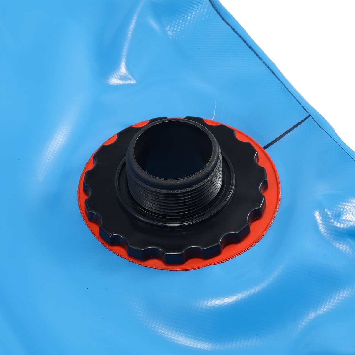 Vejiga de tanque de agua, contenedores de almacenamiento de vejiga de agua portátiles plegables de gran capacidad con espitas y kit de