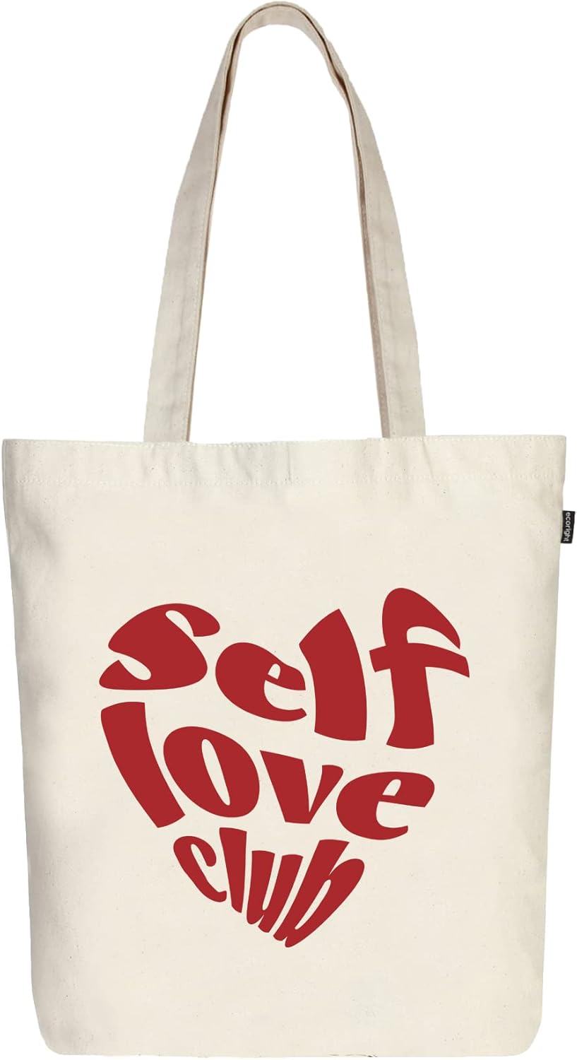 EcoRight – Bolsa de lona para mujer para playa, compras, viajes