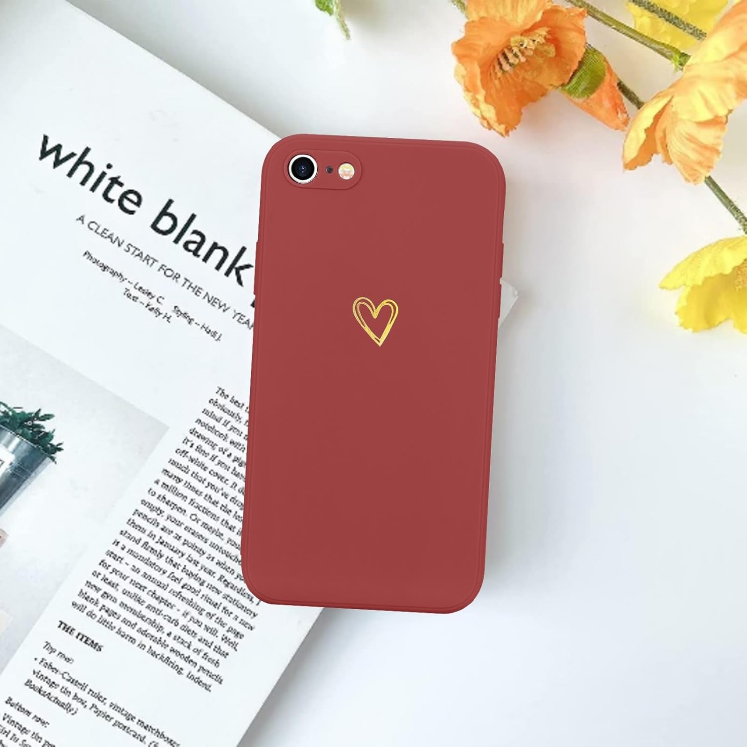 Funda para iPhone SE 20222020, iPhone 8 iPhone 7 para mujeres y niñas, suave y sedosa, funda protectora de silicona a prueba de golpes con bonito