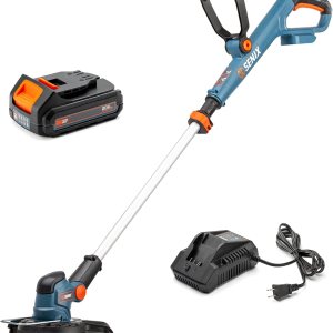 SENIX X2 Wacker inalámbrico de 20 voltios máximos* para malezas, recortadora de césped y bordeadora, eje dividido desmontable, ancho máximo de corte SENIX X2 Wacker inalámbrico de 20 voltios máximos* para malezas, recortadora de césped y bordeadora, eje dividido desmontable, ancho máximo de corte