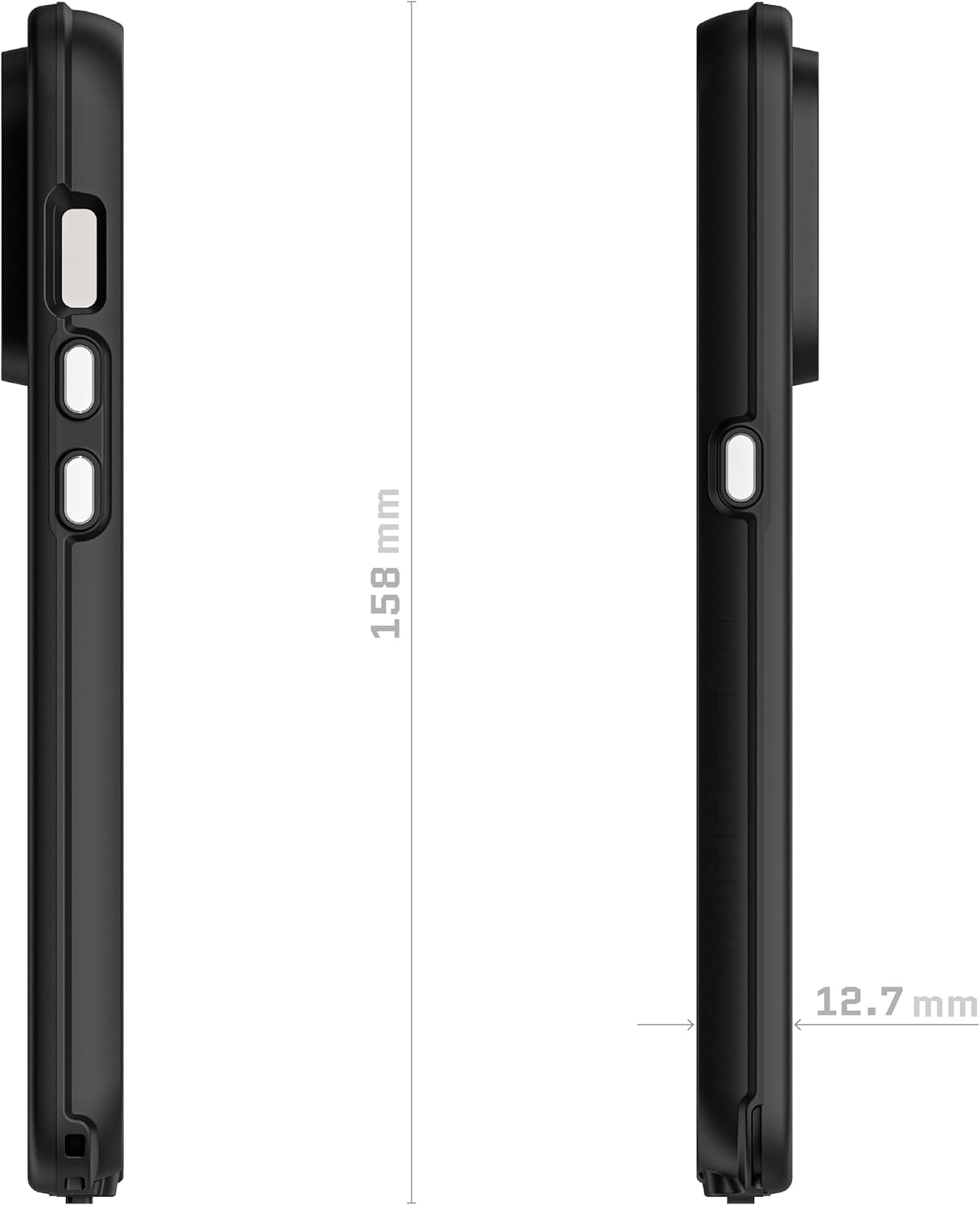 Ghostek Nautical – Funda delgada impermeable para Apple iPhone 15 Pro, protector de pantalla y lente de cámara integrado, compatible con MagSafe