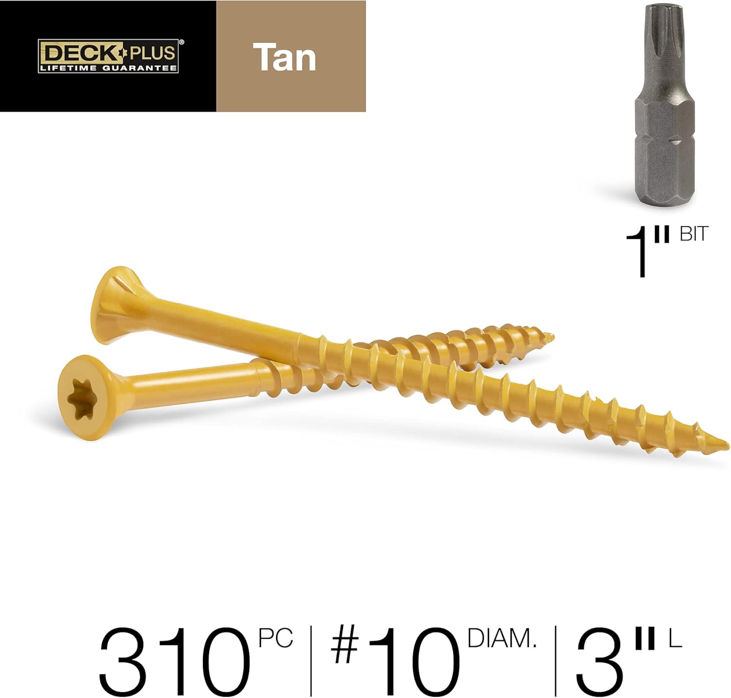 Cubierta de tornillos HILLMAN FASTENERS 48419 5 LB 3×10