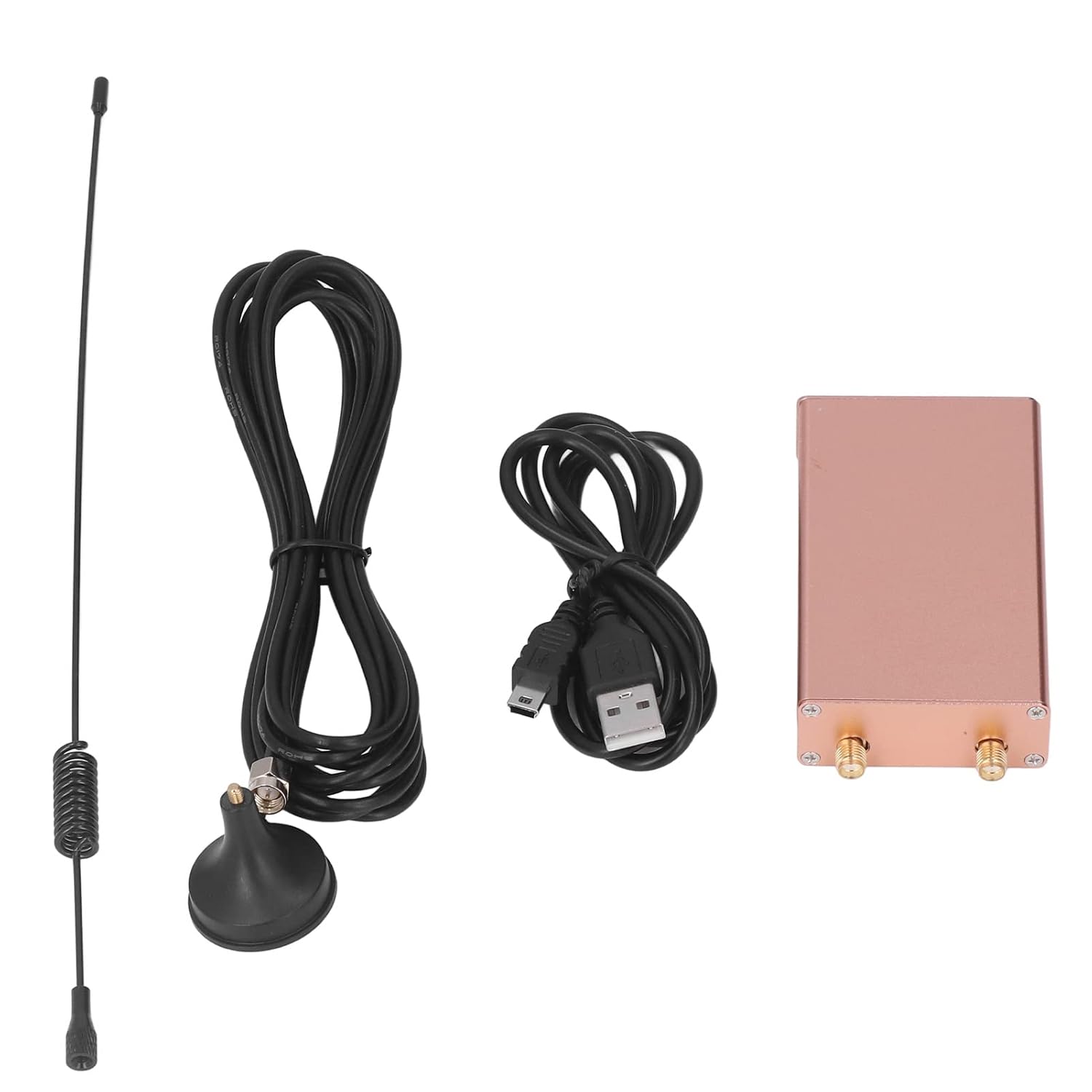 Receptor RTL SDR con chip de conversión digital a analógico Múltiples modos Soporte para comunicación SSB de radio FM de onda media de onda corta