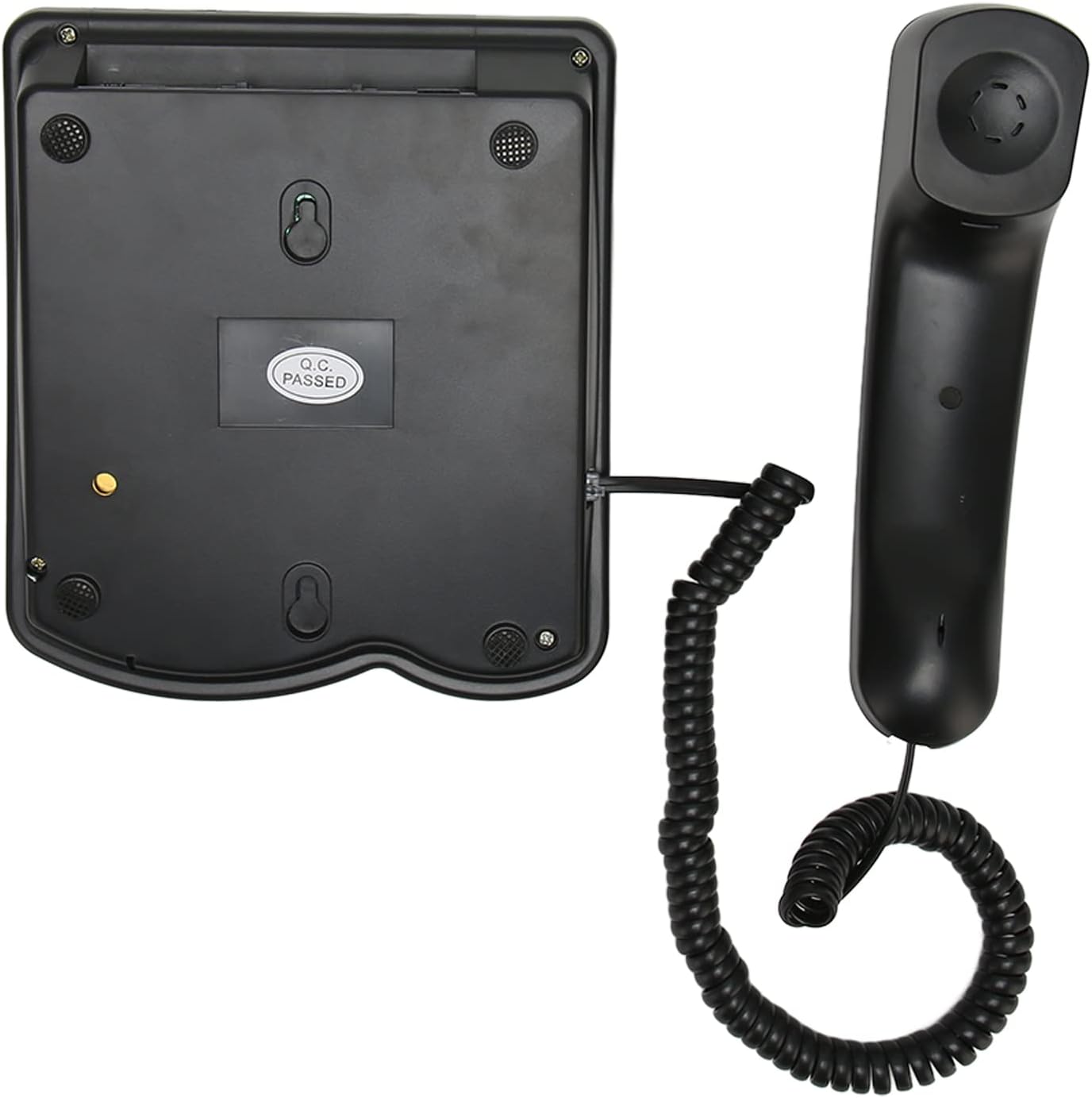 Teléfono fijo con imagen, teléfono con cable de botón grande para personas mayores, teléfonos de escritorio con altavoz, marcación con un clic, SOS,