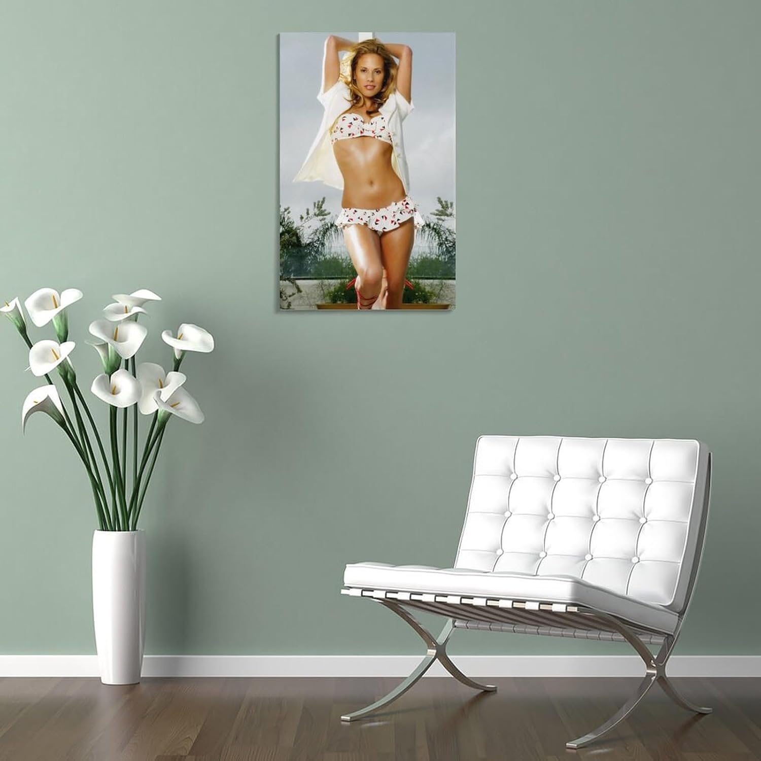 Póster artístico de pared de Bonnie-Jill Laflin, modelo caliente y sexy, impresiones para dormitorio, decoración del hogar, lienzo, pintura,