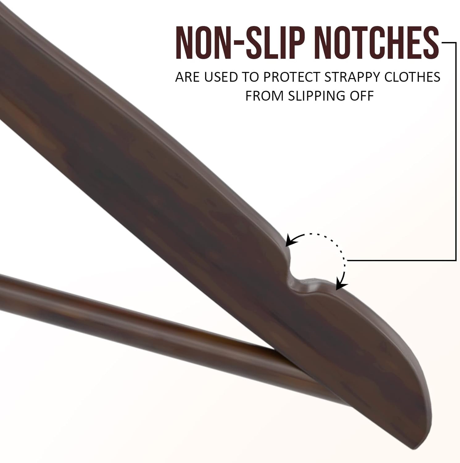 Utopia Home Perchas de madera de alta calidad, paquete de 20 unidades, perchas duraderas y delgadas, perchas para trajes con gancho giratorio de 360
