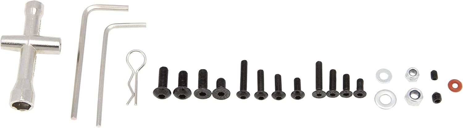 MEUS RACING Juego de tornillos universales RC de 603 piezas, juego surtido de tornillos, sujetadores de hardware para Axial Redcat HPI Arrma Losi 15