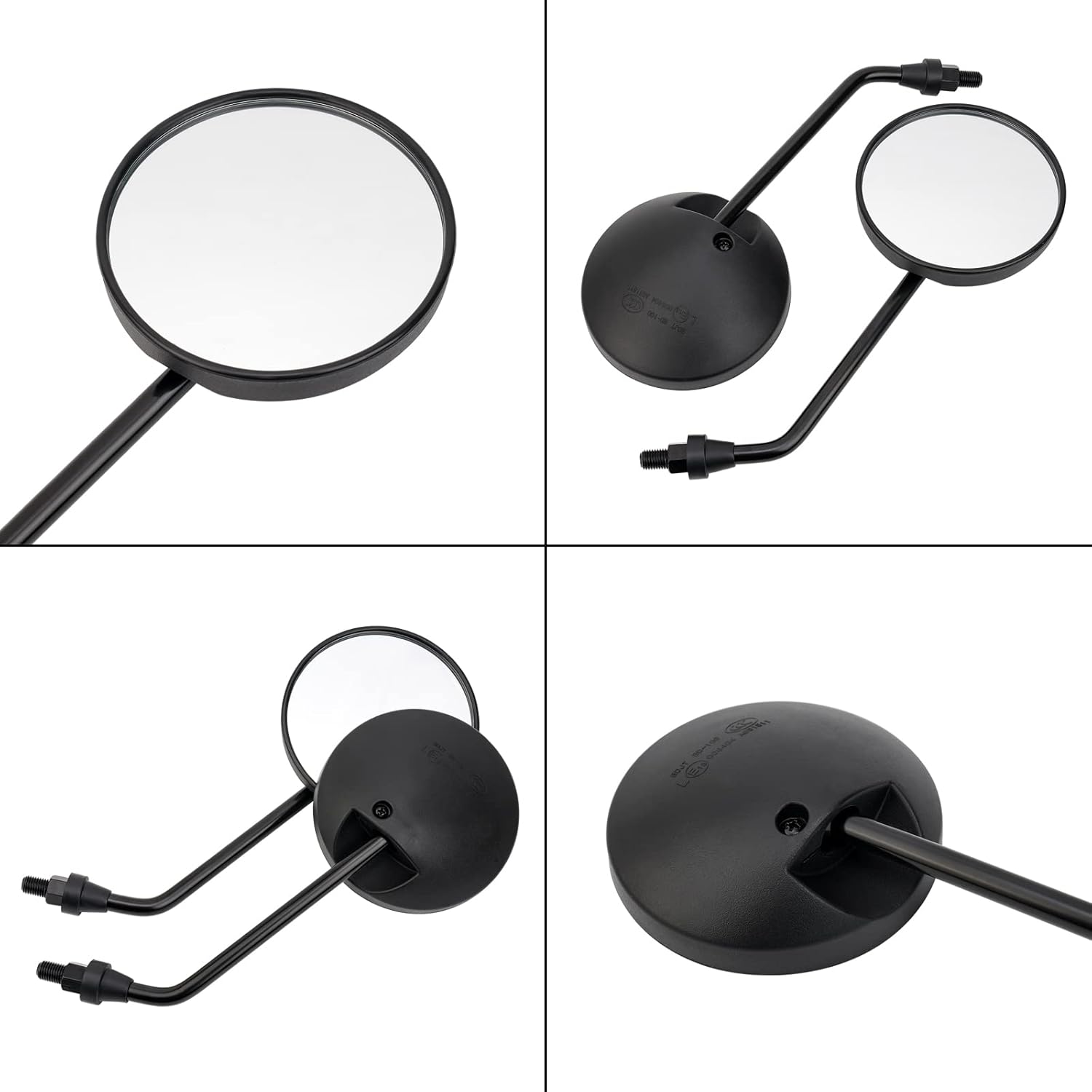 Road Passion Ajuste universal para la mayoría de marcas de motocicletas con un manillar de 78 pulgadas para Honda Suzuki Yamaha Kawasaki