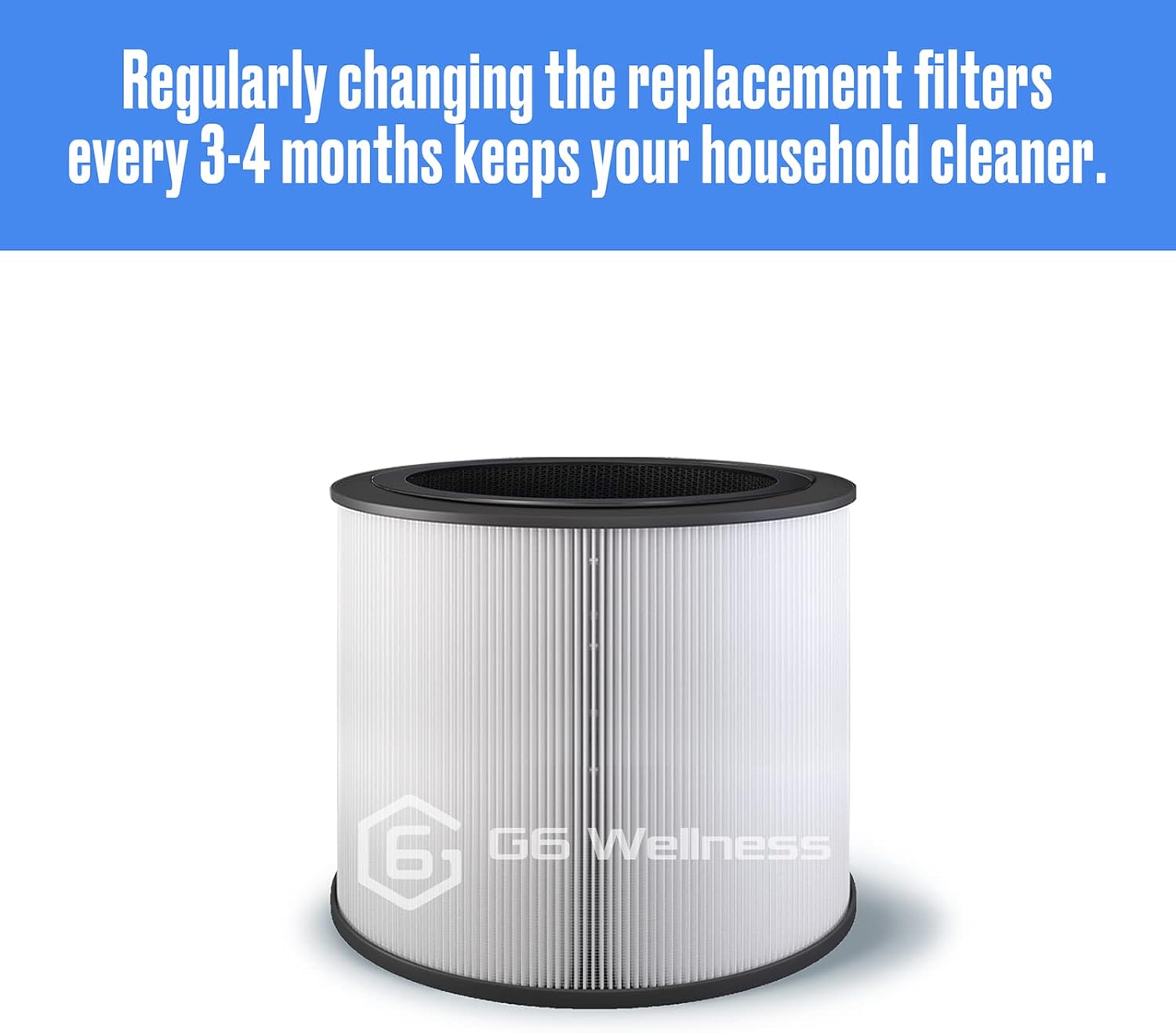 Filtro HEPA verdadero H13 de repuesto compatible con purificadores de aire LG PuriCare 360 AS560DWR0