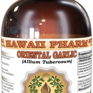 Hawaii Pharm Ajo oriental, Jiu CAI Zi (Allium Tuberosum), tintura, extracto líquido de semillas secas, ajo oriental, suplemento de hierbas 4 onzas Hawaii Pharm Ajo oriental, Jiu CAI Zi (Allium Tuberosum), tintura, extracto líquido de semillas secas, ajo oriental, suplemento de hierbas 4 onzas