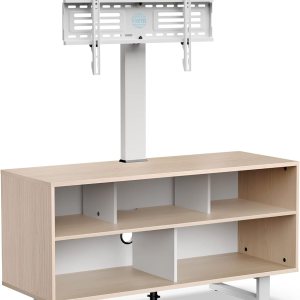 FITUEYES Soporte de TV con soporte para televisores de 32 a 70 pulgadas, centro de entretenimiento con consola de madera con capacidad para hasta FITUEYES Soporte de TV con soporte para televisores de 32 a 70 pulgadas, centro de entretenimiento con consola de madera con capacidad para hasta