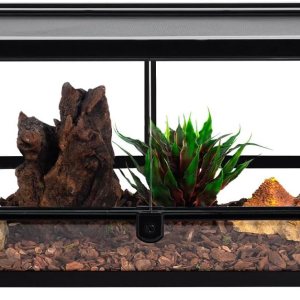 REPTI ZOO Terrario de reptil de cristal de 20 galones, tanque de reptil de apertura frontal de 30 x 12 x 12 pulgadas para mascotas reptiles, REPTI ZOO Terrario de reptil de cristal de 20 galones, tanque de reptil de apertura frontal de 30 x 12 x 12 pulgadas para mascotas reptiles,