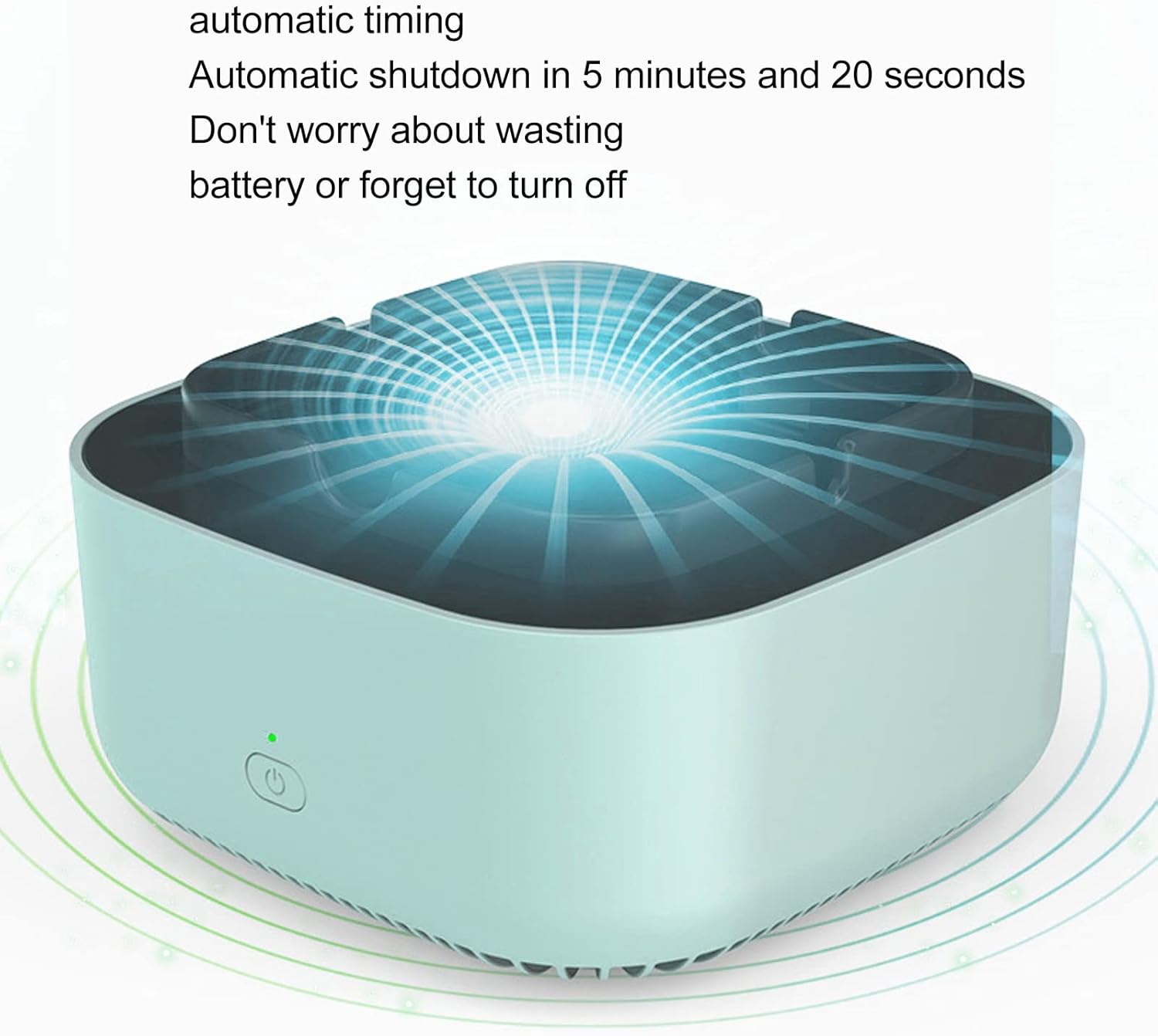 Ceniceros multifuncionales sin moho, cenicero sin humo para interiores, cenicero purificador de aire de 360 grados, operación silenciosa de succión