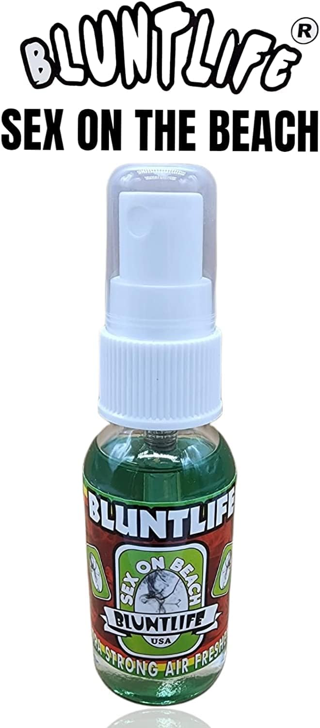 Bluntlife – Ambientador 100% concentrado para cochehogar en aerosol, paquete de 2 (2 aromas surtidos) con bolsa GCTECH