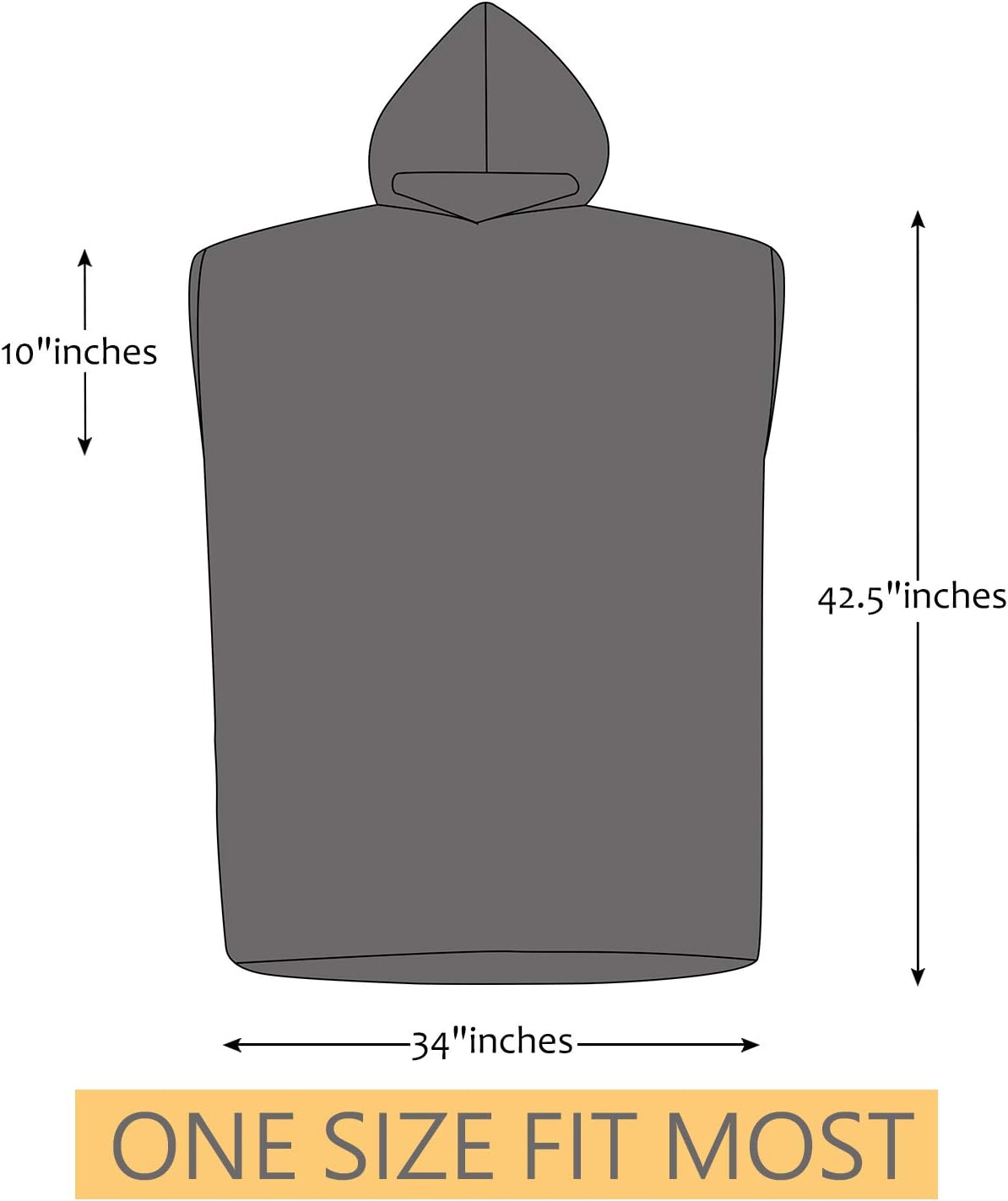 Toalla cambiadora de playa con capucha, poncho de microfibra súper absorbente para hombres y mujeres, para surf, baño, ducha, piscina, color rosa