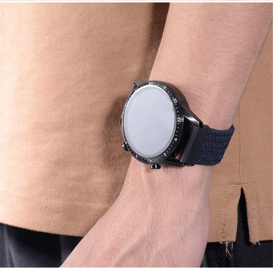 Correa de reloj de 0.787 pulgadas, trenzada Solo Loop compatible con Samsung Galaxy Watch 55 Pro44 Classic, 0.866 pulgadas para Samsung Galaxy Watch