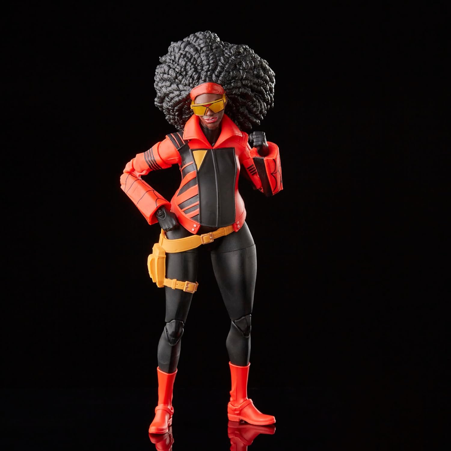 Marvel Legends Spider-Man Across The Spider-Verse – Figura de acción de Spider-Woman de 6 pulgadas estándar