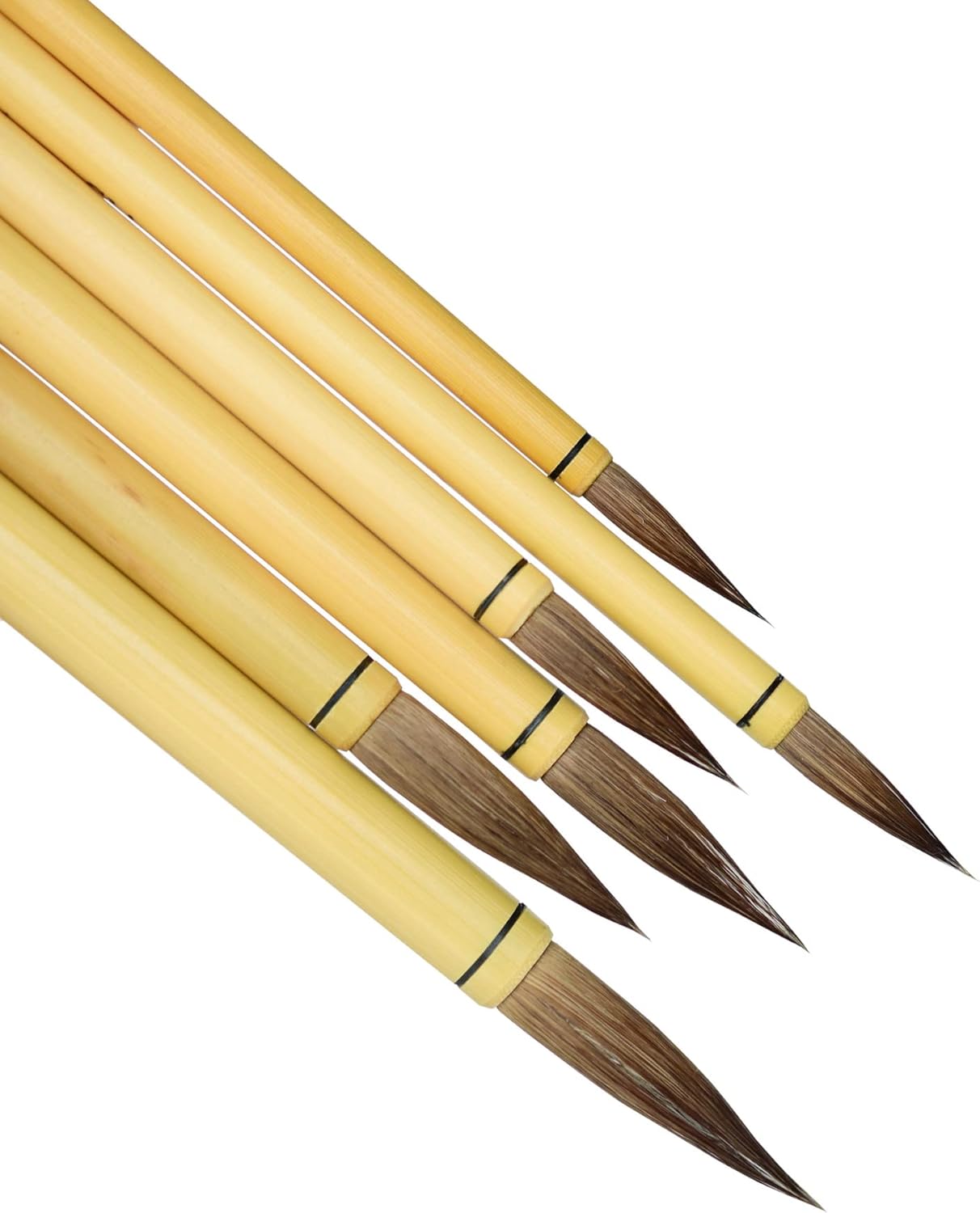 Yasutomo Cepillo Caligrafía de Bambú 38″ x 2″