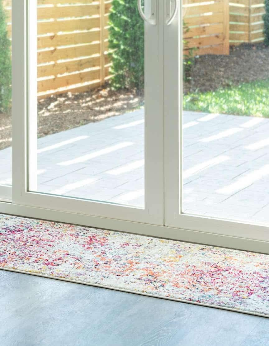 Unique Loom Richmond Collection – Alfombra de área con medallón (2 pies x 4 pies 1 pulgada, color multicolor claronegro)