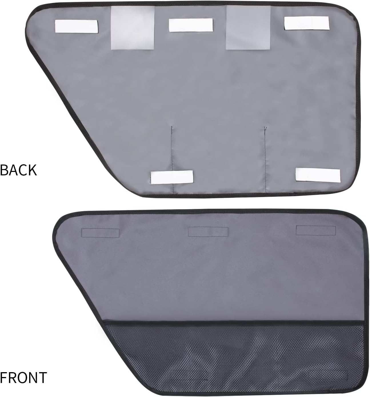 YUJHON Cubierta para puerta de automóvil para mascotas, impermeable, antideslizante, duradero, protector de puerta interior de automóvil contra