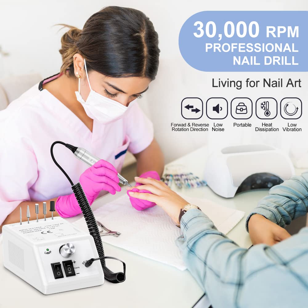 Kit profesional de taladro para uñas