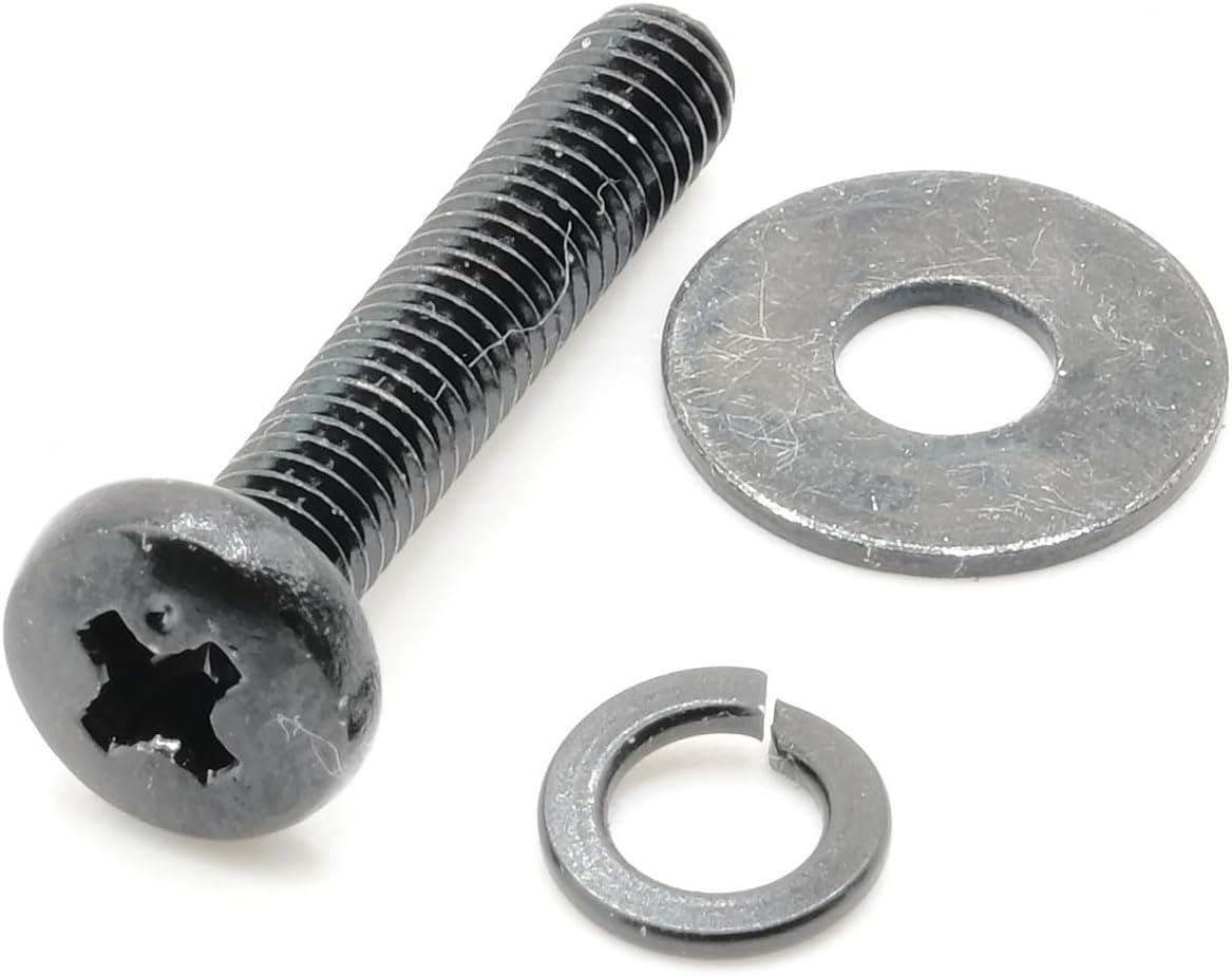 Tornillos de montaje en pared M4 compatibles con instalaciones Samsung de 0.748-0.866 in (paso de 0.049 in)