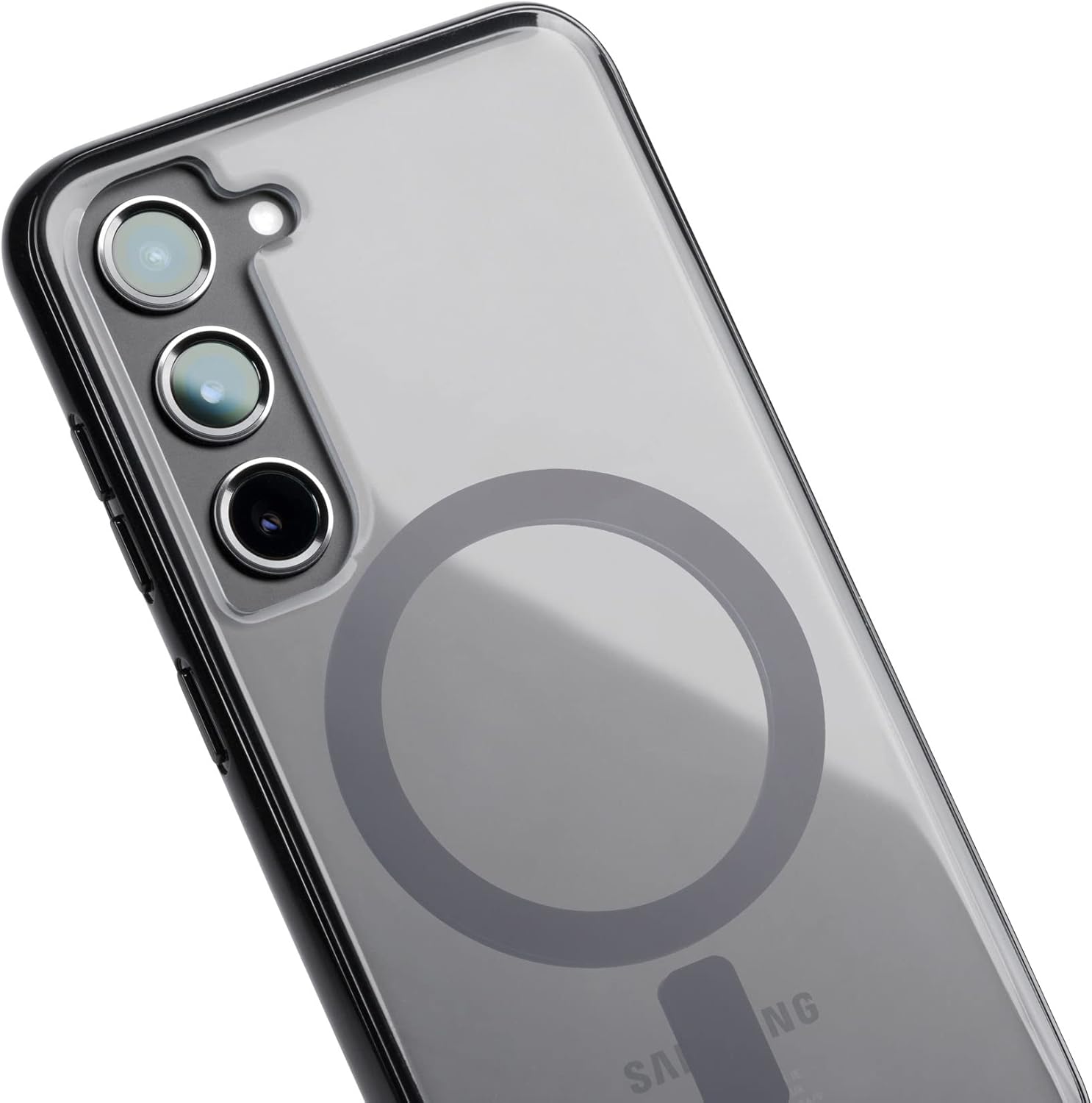 Mous – Funda transparente compatible con Samsung Galaxy S23 Plus MagSafe – Clarity 2.0 – Resistente a los arañazos, diseño transparente y delgado